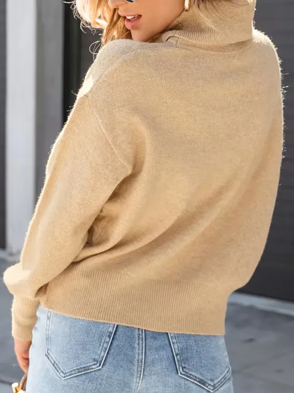 Women's Cozy turtleneck sweater